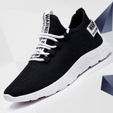 Men Sneakers 2019 New Breathable Lace Up Men Mesh Shoes Fashion Casual No-slip Men Vulcanize Shoes Tenis Masculino - Boom Boom London