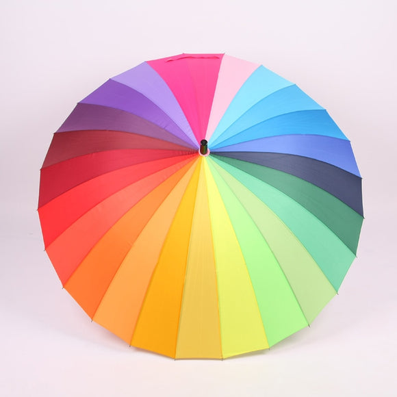 Colourful Rainbow Umbrella For You - Boom Boom London