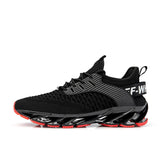 2020 men's sneaker fashion design Lightweight breathable mesh men's casual shoes High quality soft Lace up Running shoes men 46 - Boom Boom London