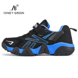 J&G New Children Boys Shoes School Sport Trainers Mesh Breathable Teenagers Flat Running Child Spft Shoes Comfortable Shoes Kids - Boom Boom London