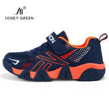 J&G New Children Boys Shoes School Sport Trainers Mesh Breathable Teenagers Flat Running Child Spft Shoes Comfortable Shoes Kids - Boom Boom London