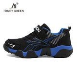 J&G New Children Boys Shoes School Sport Trainers Mesh Breathable Teenagers Flat Running Child Spft Shoes Comfortable Shoes Kids - Boom Boom London