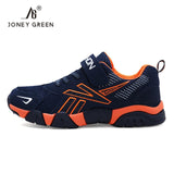 J&G New Children Boys Shoes School Sport Trainers Mesh Breathable Teenagers Flat Running Child Spft Shoes Comfortable Shoes Kids - Boom Boom London