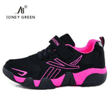 J&G New Children Boys Shoes School Sport Trainers Mesh Breathable Teenagers Flat Running Child Spft Shoes Comfortable Shoes Kids - Boom Boom London