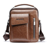 DEAL OF THE DAY:Casual Men Shoulder Bag Vintage Crossbody Bags High Quality Male Bag PU Leather Handbag Capacity Men Messenger Bags Tote Bag - Boom Boom London