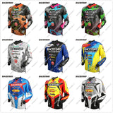 RACESTARS Motocross MTB Jersey Men Motorcycle Mountain Bike Team Downhill Jersey MTB Offroad DH MX Bicycle Long Motorcycle Shirt - Boom Boom London