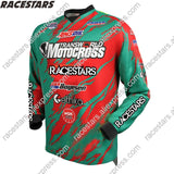 RACESTARS Motocross MTB Jersey Men Motorcycle Mountain Bike Team Downhill Jersey MTB Offroad DH MX Bicycle Long Motorcycle Shirt - Boom Boom London