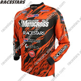 RACESTARS Motocross MTB Jersey Men Motorcycle Mountain Bike Team Downhill Jersey MTB Offroad DH MX Bicycle Long Motorcycle Shirt - Boom Boom London