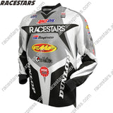 RACESTARS Motocross MTB Jersey Men Motorcycle Mountain Bike Team Downhill Jersey MTB Offroad DH MX Bicycle Long Motorcycle Shirt - Boom Boom London