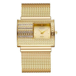 Creativity 2020 Fashion Luxury Ladies Wrist Watches Top Brand Gold Steel Strap Waterproof Women's Bracelet Watch Zegarek Damski - Boom Boom London