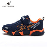 J&G New Children Boys Shoes School Sport Trainers Mesh Breathable Teenagers Flat Running Child Spft Shoes Comfortable Shoes Kids - Boom Boom London