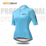 Lady Cycling Clothing Road Bike Jersey Summer Women Short Sleeve Shirt Female Bicycle Wear MTB Clothes Ropa Ciclismo Quick Dry - Boom Boom London