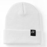 Fashion Women Men Solid Color Letter Knitted Skuilles Cap For Unisex Winter Keep Warm Beanies Female Acrylic Hip Hop Cap Bonnet - Boom Boom London