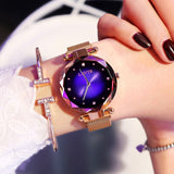 2019 Top Luxury Brand Starry Fashion Women's Watch Stainless Steel Strap Watch Women Rhinestone Diamond Watches Relogio Feminino - Boom Boom London