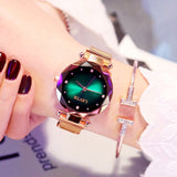 2019 Top Luxury Brand Starry Fashion Women's Watch Stainless Steel Strap Watch Women Rhinestone Diamond Watches Relogio Feminino - Boom Boom London