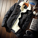 Men Denim Jacket Trendy Winter Warm Fleece Coats Mens Outwear Fashion Jean Jackets Male Cowboy Casual Clothes Plus Size 5XL 6XL - Boom Boom London