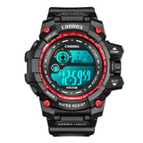 Cool Luminous Men Sport Watch High-end Silicone Strap Military Wrist Watch Led Calendar Waterproof Digital Watch reloj de hombre - Boom Boom London