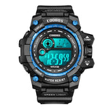 Cool Luminous Men Sport Watch High-end Silicone Strap Military Wrist Watch Led Calendar Waterproof Digital Watch reloj de hombre - Boom Boom London