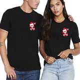 Couple T-shirt Summer Couple LOVE Printed Clothes Couple Tshirt Christmas Casual Cotton Short Sleeve Tees Brand Loose Couple Top - Boom Boom London