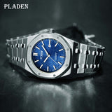 PLADEN Men Watches Top Brand Luxury 2021 Sport Men's Watch Waterproof Stylish Business Stainless Steel Wristwatch Dropshipping - Boom Boom London