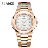 PLADEN Men's Watches Luxury Brand High Quality Steel Strap Clock For Male Fashion Waterproof Designer Diver Watch For Men 2021 - Boom Boom London