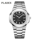 PLADEN Men's Watches Luxury Brand High Quality Steel Strap Clock For Male Fashion Waterproof Designer Diver Watch For Men 2021 - Boom Boom London