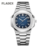 PLADEN Men's Watches Luxury Brand High Quality Steel Strap Clock For Male Fashion Waterproof Designer Diver Watch For Men 2021 - Boom Boom London