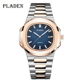 PLADEN Men's Watches Luxury Brand High Quality Steel Strap Clock For Male Fashion Waterproof Designer Diver Watch For Men 2021 - Boom Boom London