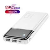 KUULAA Power Bank 10000mAh Portable Charging PowerBank 10000 mAh USB PoverBank External Battery Charger For Xiaomi Mi 9 8 iPhone - Boom Boom London