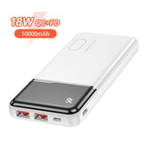 KUULAA Power Bank 10000mAh Portable Charging PowerBank 10000 mAh USB PoverBank External Battery Charger For Xiaomi Mi 9 8 iPhone - Boom Boom London