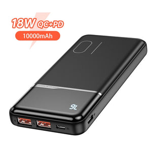 KUULAA Power Bank 10000mAh Portable Charging PowerBank 10000 mAh USB PoverBank External Battery Charger For Xiaomi Mi 9 8 iPhone - Boom Boom London