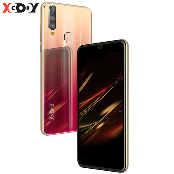 XGODY Celular Smartphone Android 8.1 6 Inch MTK6580 Quad Core 2GB 16GB Cell Phone Dual SIM 5MP Camera GPS WiFi 3G Mobile Phones - Boom Boom London