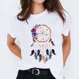 DEAL OF THE DAY:Shirt for Women 90s Cartoon Love Heart Sweet Cute Trend Print Lady T-shirts Top Womens Graphic Ladies Female Tee T-Shirt - Boom Boom London