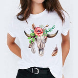 DEAL OF THE DAY:Shirt for Women 90s Cartoon Love Heart Sweet Cute Trend Print Lady T-shirts Top Womens Graphic Ladies Female Tee T-Shirt - Boom Boom London