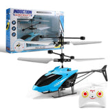 JMU Mini LED Light Toys RC Helicopter Aircraft Suspension Induction Helicopter for Children Gift - Boom Boom London