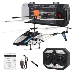 3.5CH Metal RC Helicopter With Lights Remote Controller Helicopter - Boom Boom London