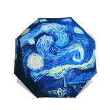 LIKE RAIN Creative Chinese Art Painting Umbrella Rain Women Fashion Female Folding Sun Parasol Kids Umbrella Corporation YHS09 - Boom Boom London