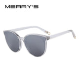 MERRYS Women Classic Brand Designer Cat Eye Sunglasses S8094 - Boom Boom London