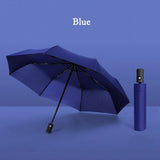 LIKE RAIN Female Automatic Umbrella Light And Durable 8 Ribs Strong Men Umbrellas Rain Women Folding Travel Kids Umbrella UBY03 - Boom Boom London